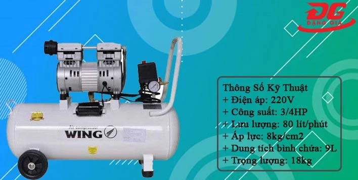 Wing là dòng sản phẩm bơm nén khí được sản xuất tại Việt Nam