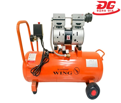 Hình ảnh sản phẩm Máy nén khí không dầu giảm âm Wing TW-OF550-35L