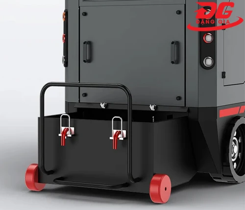 Xe quét rác ngồi lái Kumisai KMS-S11 5