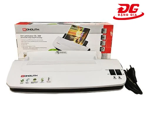 Máy ép plastic khổ A3 OL-389 5