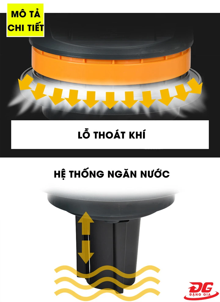 Máy hút bụi Supper Clean CB80-3 có độ bền cao