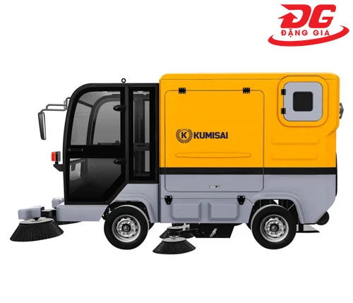 Xe quét rác ngồi lái Kumisai KMS 1800 3