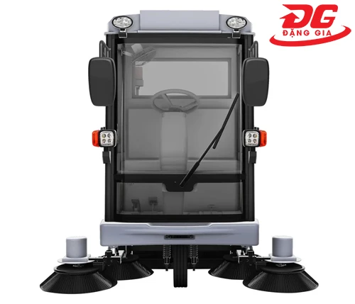 Xe quét rác ngồi lái Kumisai KMS 1900A 5