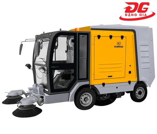 Hình ảnh sản phẩm Xe quét rác Kumisai KMS-S2000-M (Pin lithium)
