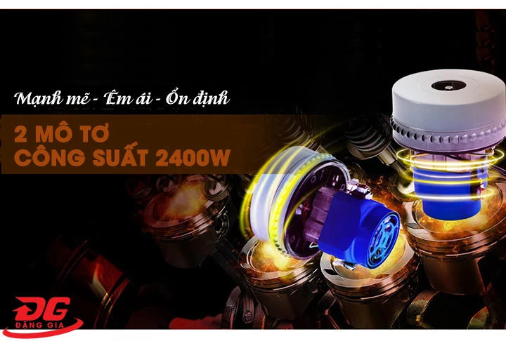 Motor máy hút bụi TopClean TC 60 mạnh mẽ
