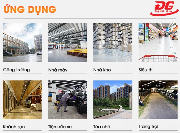 Ứng dụng của máy hút bụi công suất cao Supper Clean AC803