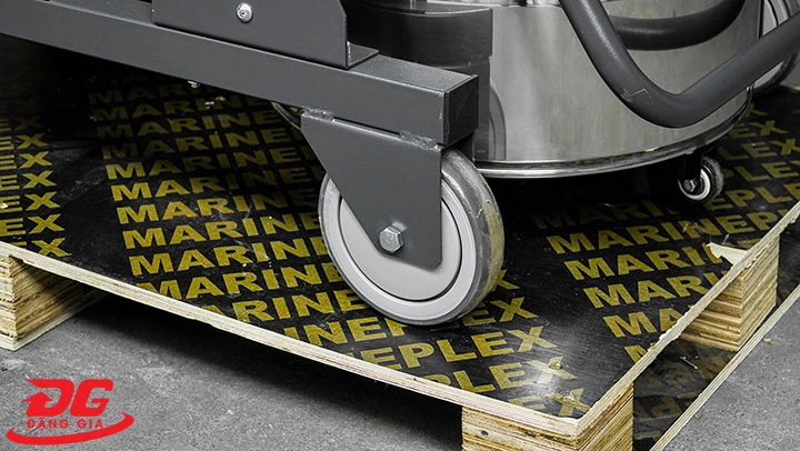 Bánh xe máy hút bụi công nghiệp 3 pha KMS100
