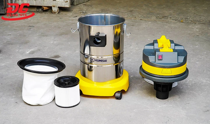 Máy hút bụi Kumisai nhà xưởng KMS30H HEPA