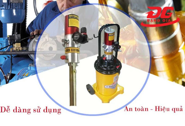 Đầu bơm máy bơm mỡ