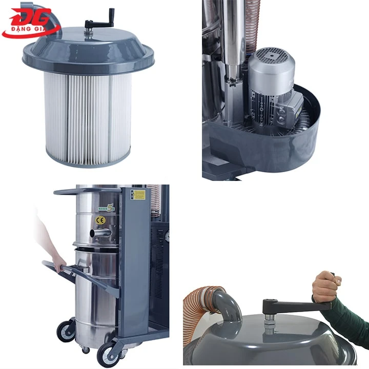 Máy hút bụi công nghiệp nhà xưởng Kumisai KMS40J chính hãng