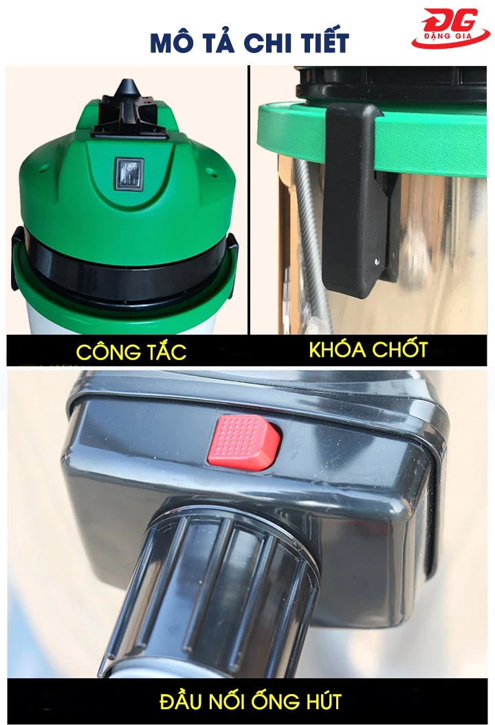 Máy hút bụi văn phòng Kumisai KMS 20 chất lượng cao