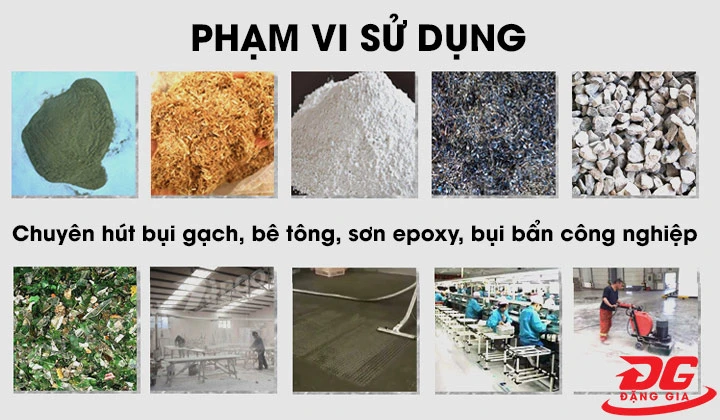 Ứng dụng của máy hút bụi Clean Tech CT10A trong thực tế