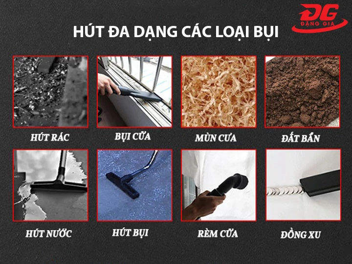 Khả năng hút bụi bẩn của Supper Clean 380T vượt trội