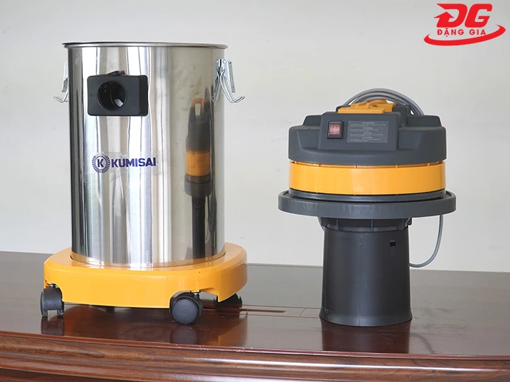Thùng chưa và motor máy hút bụi nhà xưởng Kumisai KMS30