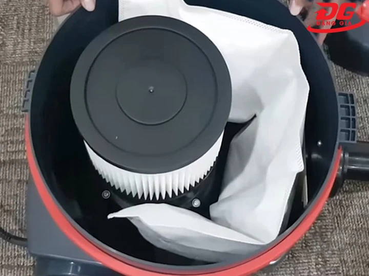 Hệ thống lọc máy hút bụi công nghiệp Typhoon SM120