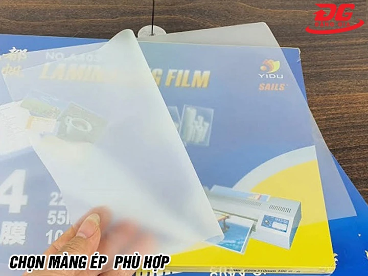 Chọn màng ép cho máy ép plastic