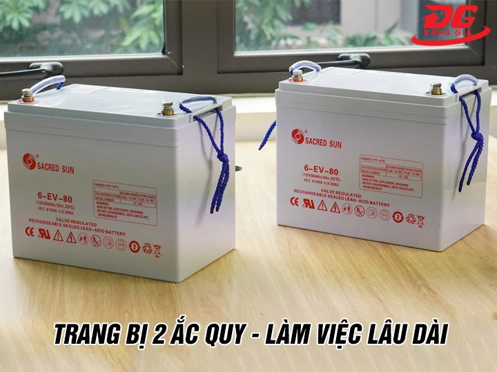 Ắc quy máy chà sàn liên hợp Kumisai KMS 45B