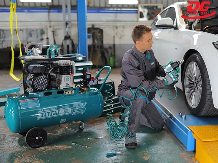 Ứng dụng của máy khí nén Fusheng