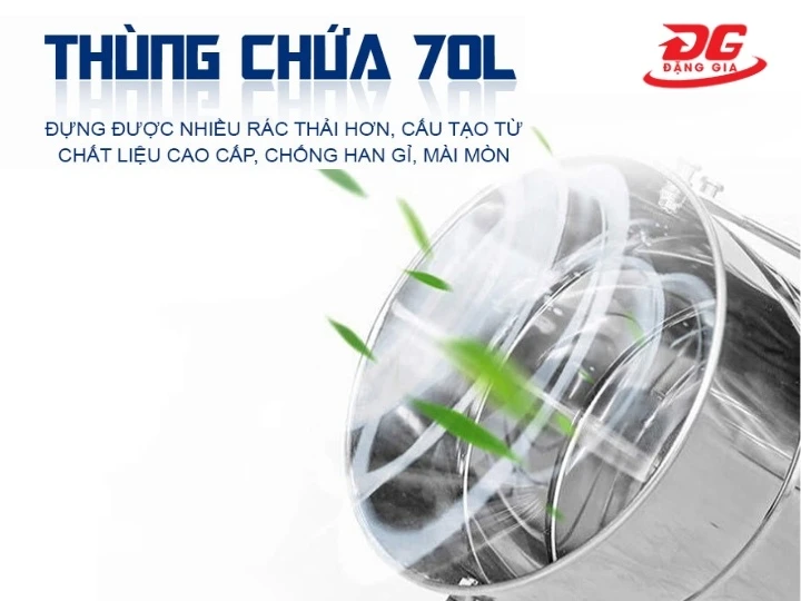 Máy hút bụi công suất lớn Kumisai KMS 220 dung tích thùng 70 lít
