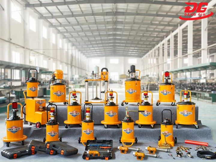 Máy bơm mỡ Kocu