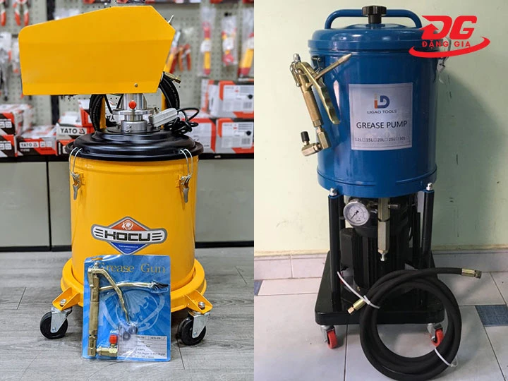các mẫu máy bơm mỡ bằng điện