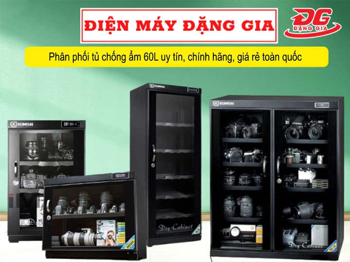 Đặng Gia cung cấp tủ chống ẩm 60L