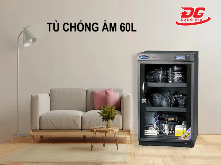 tủ chống ẩm 60Ltủ chống ẩm 60L