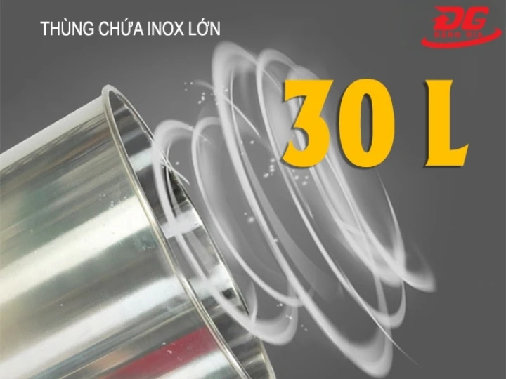 Dung tích máy hút bụi Clean Tech CT 251 lớn