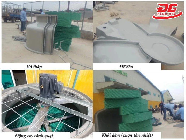 Các bộ phận tháp giải nhiệt Liang Chi LBC-800RT