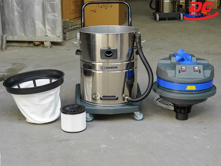 Máy hút bụi công nghiệp 70 Lít Kumisai KMS70H HEPA