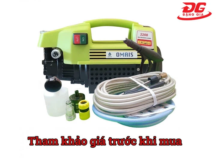 tham khảo giá máy rửa xe 1800W