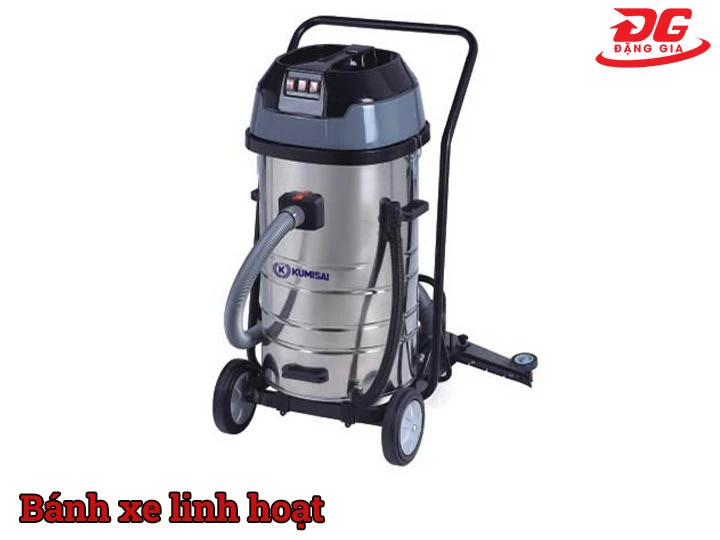 Bánh xe máy hút bụi nhà xưởng Kumisai KMS 380T New
