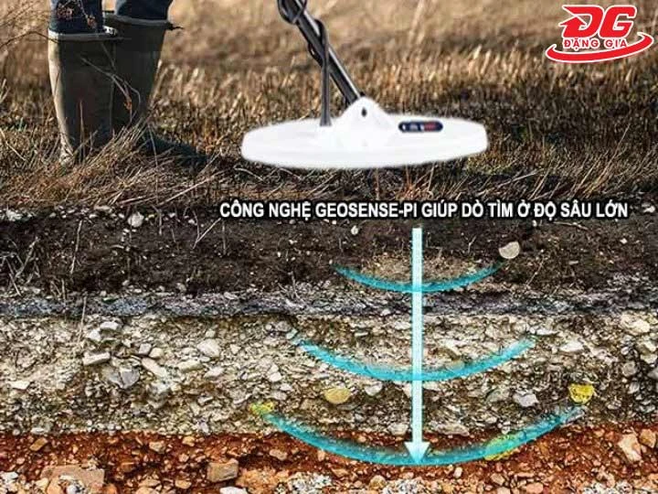Máy dò vàng GPX 6000 dò tìm ở độ sâu lớn