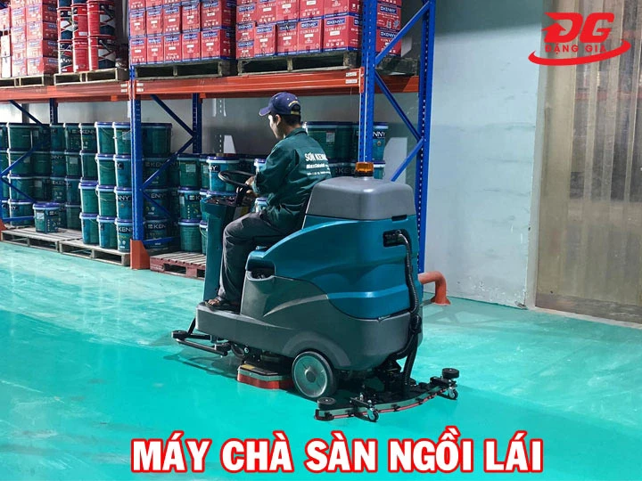 máy chà sàn ngồi lái là gì