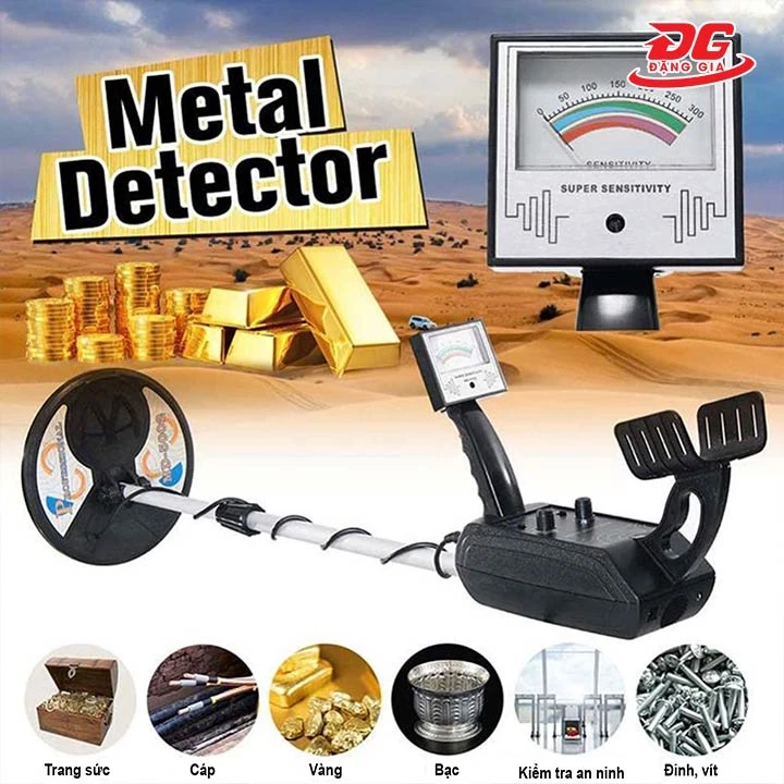 Máy dò tìm kim loại dưới lòng đất MD-008