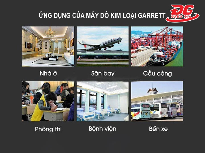 ứng dụng của máy dò kim loại Garrett