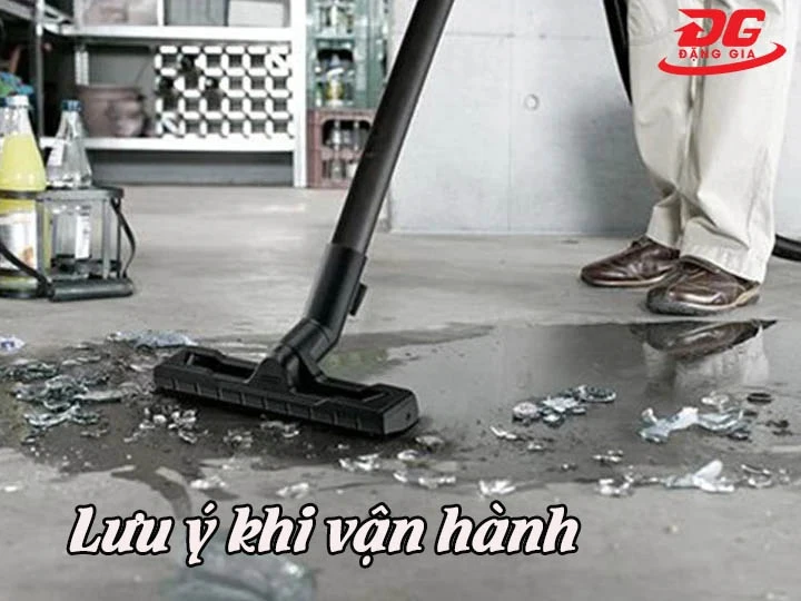 Lưu ý vận hành máy hút bụi Typhoon KS-M572 làm việc