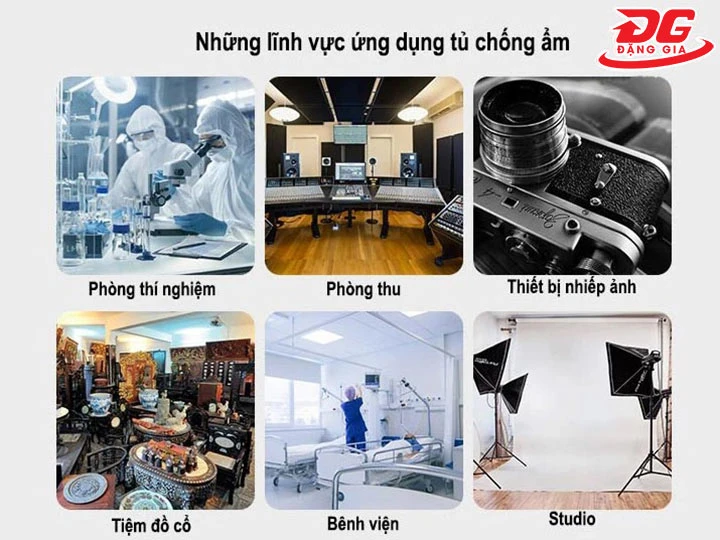 Ứng dụng của tủ chống ẩm 500L trong thực tế