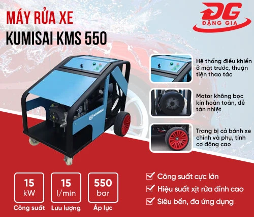 Máy rửa xe Kumisai KMS 550 2
