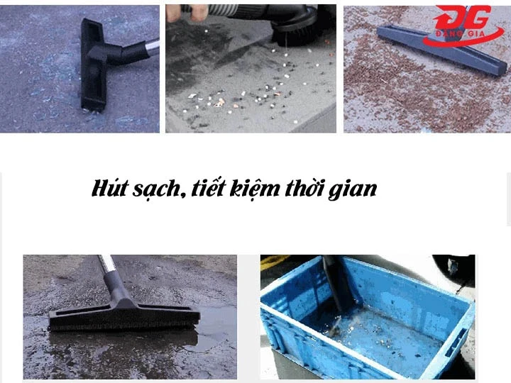 Máy hút bụi công nghiệp Quy Nhơn hút sạch