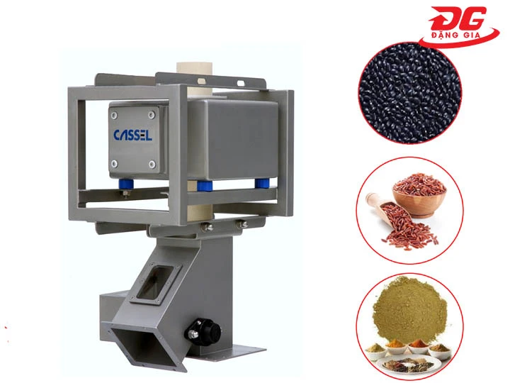 Máy dò kim loại rơi phù hợp với nhiều vật liệu