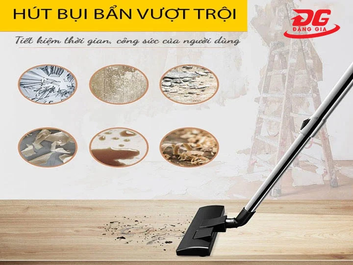 Chọn tính năng hút bụi hút nước tại Vinh