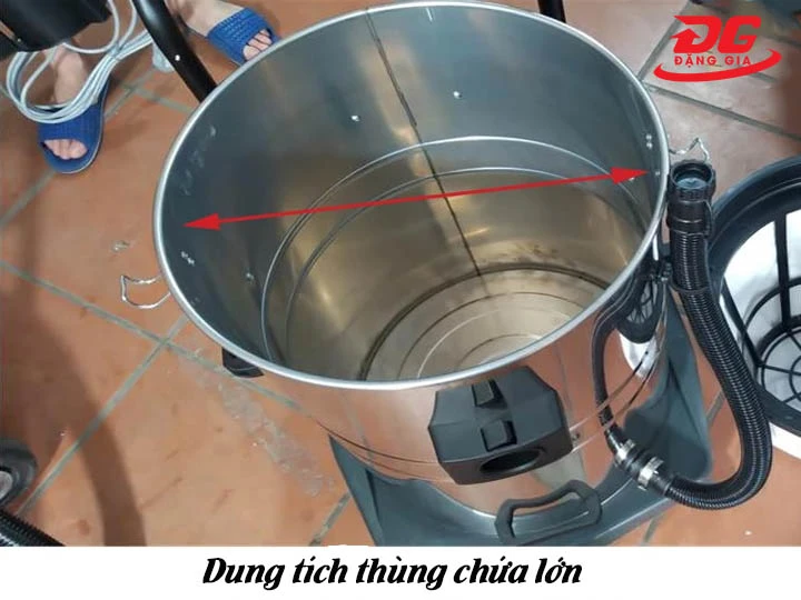 Dung tích thùng chứa của các dòng máy hút bụi tại Bắc Ninh