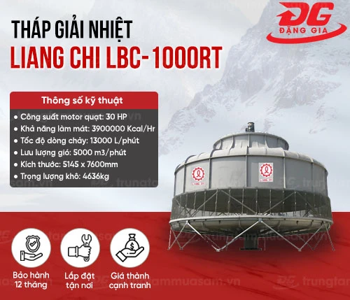 Tháp giải nhiệt Liang Chi LBC-1000RT 2