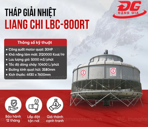 Tháp giải nhiệt Liang Chi LBC-800RT 2