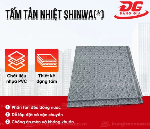 Tấm tản nhiệt dùng cho Tháp giải nhiệt SHINWA 2