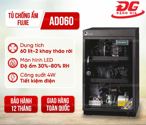 Tủ chống ẩm FujiE AD060 (60 lít) 2