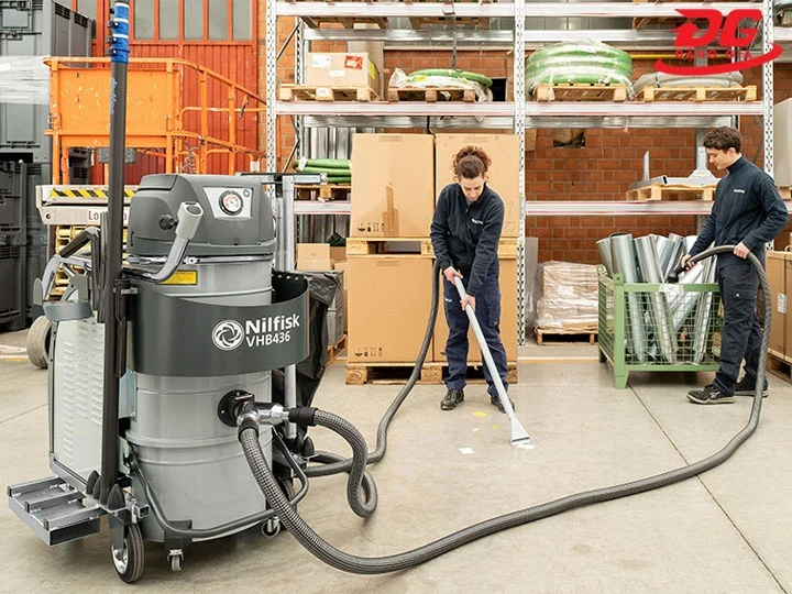 Nhu cầu sử dụng máy hút bụi công nghiệp ở Cần Thơ