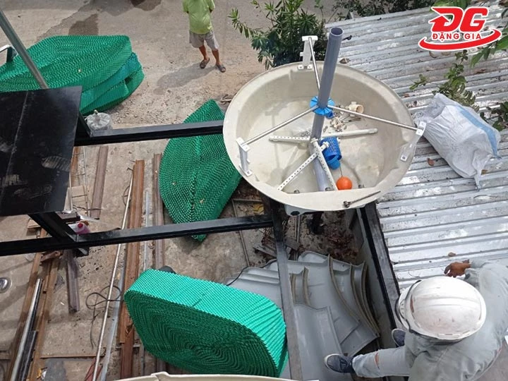 lắp đặt tháp giải nhiệt nước TPC