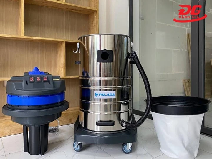 máy hút bụi công nghiệp 2400W thùng chứa lớn